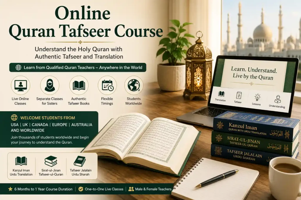 Online Quran Tarjuma & Tafseer Course 1 Online Quran Tafseer Course